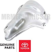 تصویر محافظ روی کاتالیزور بالایی تویوتا راوفور RAV4 مدل 2013 تا 2015 برند اصلی جنیون پارت 