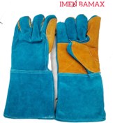 تصویر دستکش جوشکاری نخ نسوز آلمانی درجه۱ 