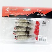 تصویر طعمه ماهیگیری ژله ای کاپیتان سایز 8 سانت کد102 