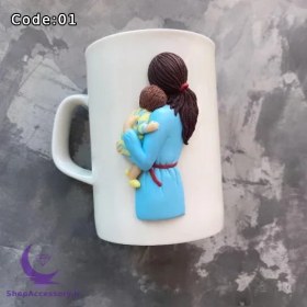 تصویر ماگ طرح مادر 