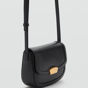 تصویر کیف دوشی منگو مشکی (Mango) 