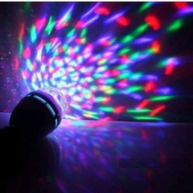 تصویر لامپ دیسکویی360درجه-لامپ رنگا رنگ-لامپ رقص تور اقتصادی و به صرفه 