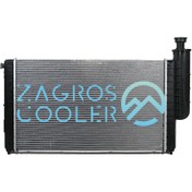 تصویر رادیاتور آب پژو آردی برند رادیاتور ایران 