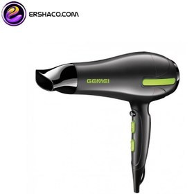 تصویر سشوار حرفه ای مدل GM101 جیمی Gemei Hair Dryer GM101