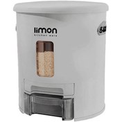 تصویر جای برنج گرد کوتاه لیمون گلبه ای 