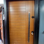 تصویر درب ضد سرقت روکش پی وی سی pvc مدل راپود 