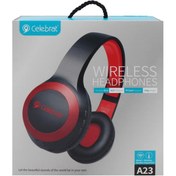 تصویر هدفون بلوتوث سلبریت Celebrat A23 A23 celebrat model wireless headphones