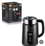 تصویر کتری برقی برند راف مدل 7938استیل اصل 304 1/5لیتر صفحه رو بدنه دیجیتال RAP