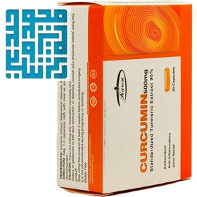 تصویر کپسول Curcumin بسته 30 عددی کارن Karen Curcumin 30 Capsules