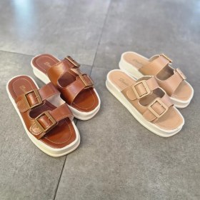 تصویر صندل زنانه دو سگک طبی 