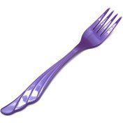 تصویر چنگال یکبار مصرف کوشا مدل مجلسی بسته 24 عددی - مشکی 