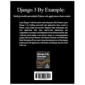 تصویر کتاب Django 3 By Example: Build powerful and reliable Python web applications from scratch اثر Antonio Melé انتشارات نبض دانش 