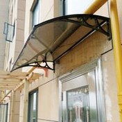 تصویر باران گیر و سایبان درب و پنجره مدل بهار سایز 80 - 80/100 Spring model door and window rain cover, size 80