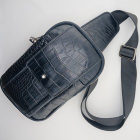 تصویر کیف بادی بگ چرم طبیعی کد p162 