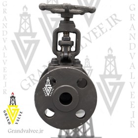 تصویر شیرفلکه سوزنی 1/2 کلاس 150 فولادی فورج GLOBE VALVE 1/2" #150 A105