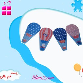 تصویر ریسه تم تولد بالن 