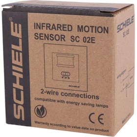 تصویر سنسور دیواری توکار شیله SC 02E Schiele SC 02E Ceiling Sensor