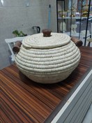 تصویر جا برنج حصیری دست بافت 