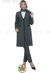 تصویر مانتو شلوار اداری | مدل فریماه | کد 2027 