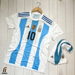 تصویر کیت فوتبال آرژانتین مسی فصل ۲۰۲۵ 