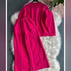 تصویر ست توکرکی بلوز و شلوار بگ 