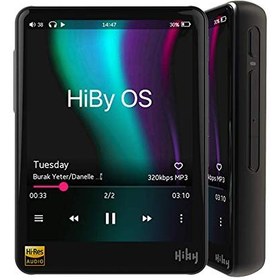 تصویر HiBy R3 Pro Hi-Fi MP3 Player Lossless ، پخش کننده موسیقی Hi-Res با بلوتوث 5.0 / atpX / FLAC / DSD / LDAC / MQA ، پخش کننده صوتی با وضوح بالا پشتیبانی از 5G WiFi با صفحه لمسی کامل - آلیاژ آلومینیوم سیاه 