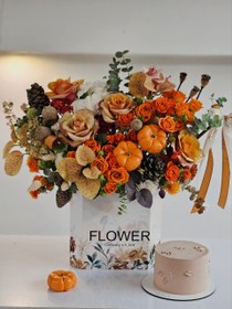 تصویر ست گل و کیک ژورنالی 