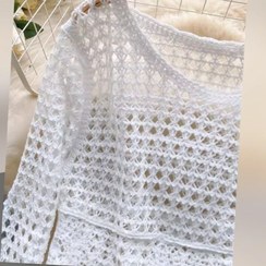 تصویر شومیز های زنانه قلاب بافی وارداتی 