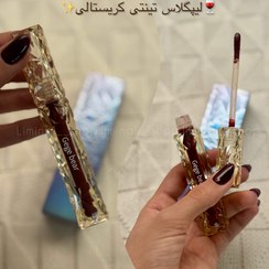 تصویر لیپگلاس تینتی کریستالی Gege bear 