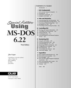 تصویر دانلود کتاب Special edition using MS-DOS 6.22 3rd ed کتاب انگلیسی نسخه ویژه با استفاده از MS-DOS 6.22 3rd ed