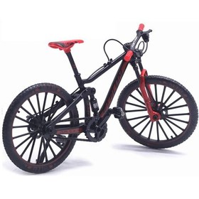 تصویر ماکت فلزی دوچرخه Mini Finger Mountain Bike1.10 