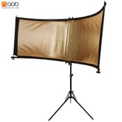 تصویر رفلکتور منحنی (U شکل) پروفشنال U-Shape Curved Light Reflector 60×180 