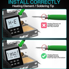 تصویر هویه و هوای گرم رومیزی باکون مدل Bakon BK-602 PRO 