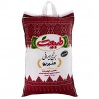 تصویر برنج ایرانی عنبربو طبیعت مقدار 10 کیلوگرم 