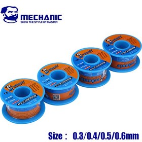 تصویر سیم لحیم 0.3mm مکانیک Mechanic TY-V866 40g solder wire