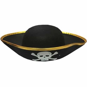 تصویر کلاه کاپیتان دزد دریایی مدل STBH102 