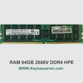 تصویر رم سرور 64 گیگابایت اچ پی HP RAM 64GB 2666V 