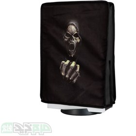 تصویر کاور کنسول PS5 طرح 2 اسکلت PlayStation 5 Console Cover Skeleton Design 2