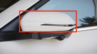 تصویر قاب آینه بغل چپ جک جی۷ KMC J7 شرکتی 8210108u7300