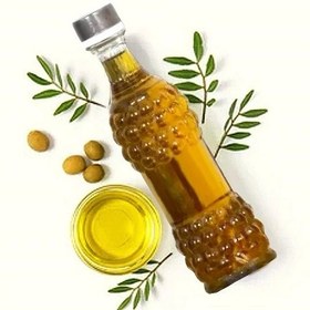 تصویر 10 لیتر روغن زیتون نوع پرس گرم (کمبو ) مخصوص سرخ کردن و پخت و پز (پرس سرد درجه یک و پرس گرم درجه 2) مستقیم از باغدار 