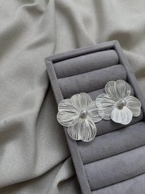 تصویر گوشواره طرح گل 