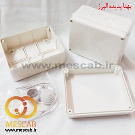 تصویر جعبه تقسیم برق پلاستیکی روکار 10*10 های پلاست HIGH Plast 