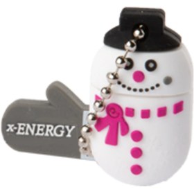 تصویر فلش مموری ایکس انرژی مدل SNOWMAN ورژن USB3.2 ظرفیت 32 گیگابایت X-Energy Snowman USB3.2 32GB flash memory