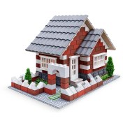 تصویر ماکت ویلای مدرن اشل ۳۹۹ تکه مقیاس ۱:۲۴ 