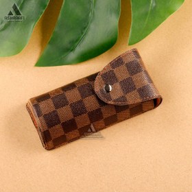 تصویر کیف عینک طرح لویی ویتون Louis Vuitton Glasses Case KB1 