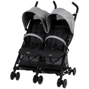 تصویر کالسکه دوقلو جیکل مدل Opal Twin رنگ طوسی 