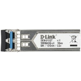 تصویر ماژول فیبر نوری دی لینک D-Link SFP Module DEM-310GT D-Link DEM-310GT SFP Module 1000BASE-LX Single-Mode 10 Km LC