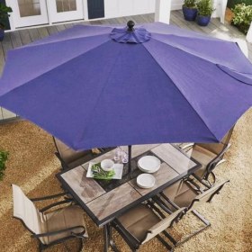 تصویر چتر و سایبان گرد 4 متری 