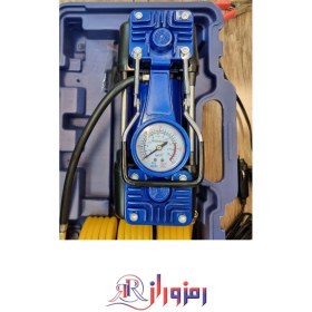 تصویر پمپ باد فندکی دو سیلندر هیوندای مدل RD-AC14 Air compressor huyndayi model RD-AC14