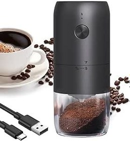 خرید و قیمت FC22 Upgraded Portable Burr Coffee Grinder, Small Electric ...